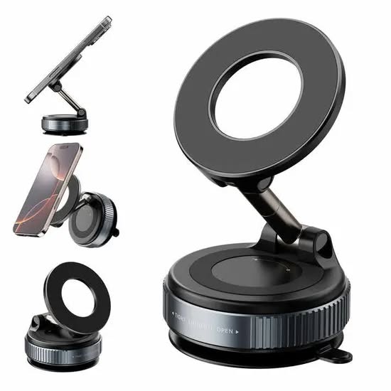 3.1 Magnetic 360° Car Phone Holder
