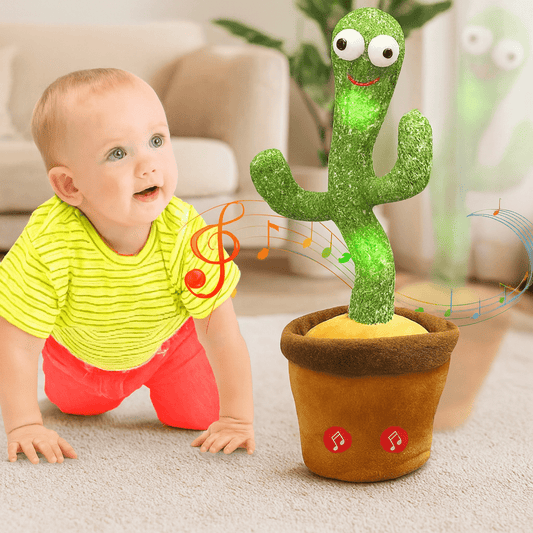 Dancing Cactus Toy – Singing, Talking & Repeating Plush