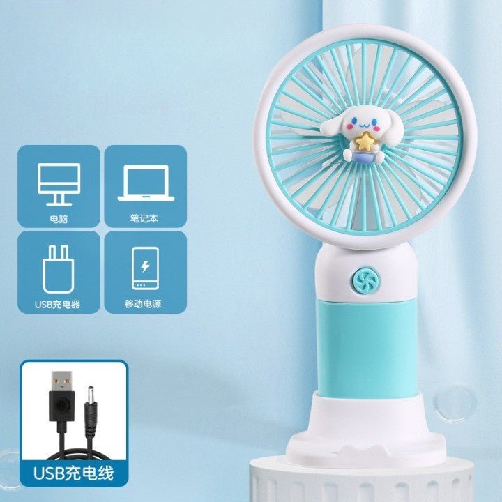 Portable Mini Rechargeable Hand Fan – USB Compact Air Cooler for Summer Travel & Daily Use
