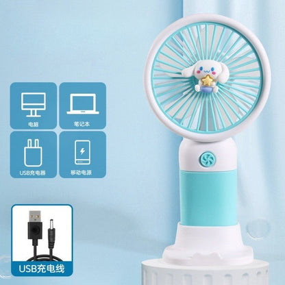 Portable Mini Rechargeable Hand Fan – USB Compact Air Cooler for Summer Travel & Daily Use