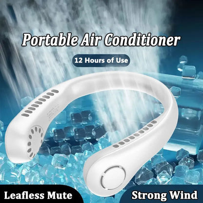X5 Leafless Hanging Neck Fan | Portable