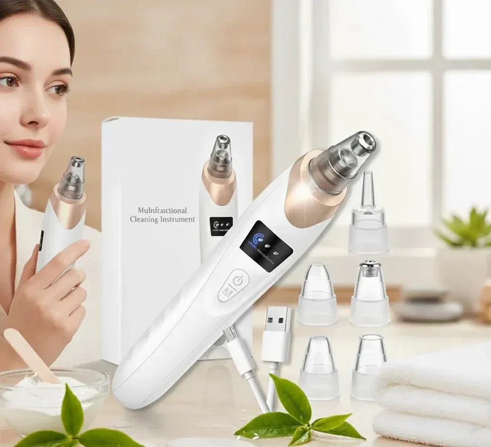 Electric Blackhead Remover Vacuum Pore Cleaner for Acne & Deep Cleansing