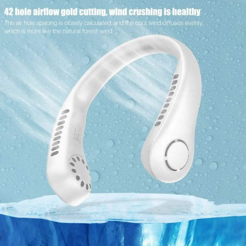X5 Leafless Hanging Neck Fan | Portable