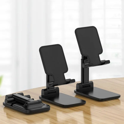 Mobile Phone & Tablet Holder Stand | Adjustable Anti-Slip Desk Stand (Random Color)