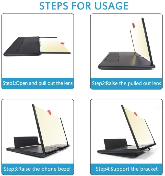 F3 Mobile Screen Magnifier – Enlarged Mobile Screen