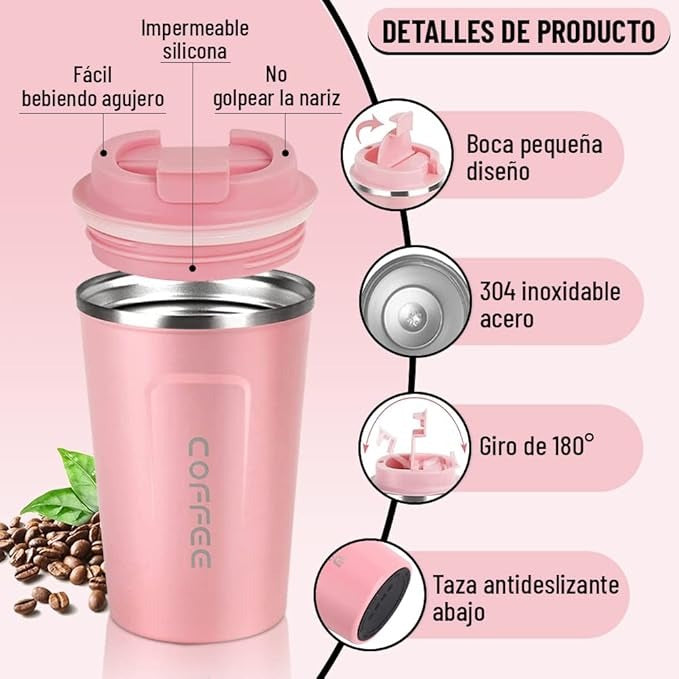 Stylish Coffee Cup | Leak-Proof & Durable Travel Mug for Home and Office