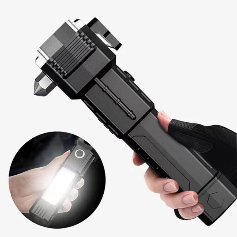 Rechargeable LED Flashlight | 8-in-1