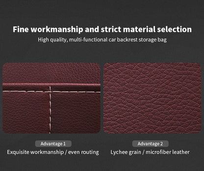 Car Back Seat Organizer