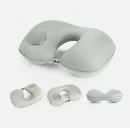 U-Shaped Cervical Travel Inflatable Neck Pillow
