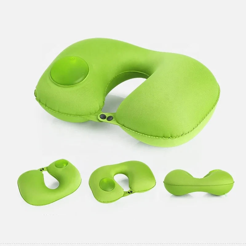 U-Shaped Cervical Travel Inflatable Neck Pillow