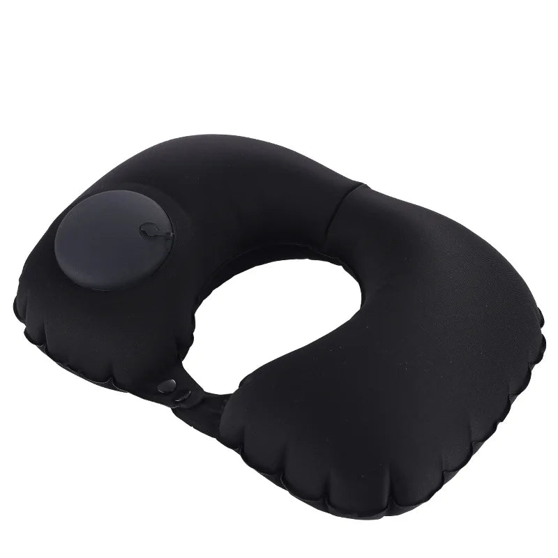 U-Shaped Cervical Travel Inflatable Neck Pillow