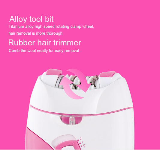 DALING DL-6003 Portable Women Depilation Epilator | Mini Electric Painless Lady Hair Remover