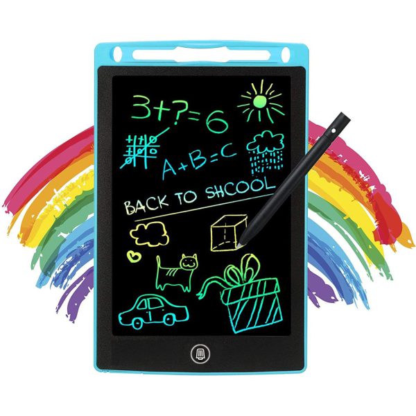 8.5 inch LCD writing tablet for kids - digital drawing pad - erasable writing board - writing pad (random color)