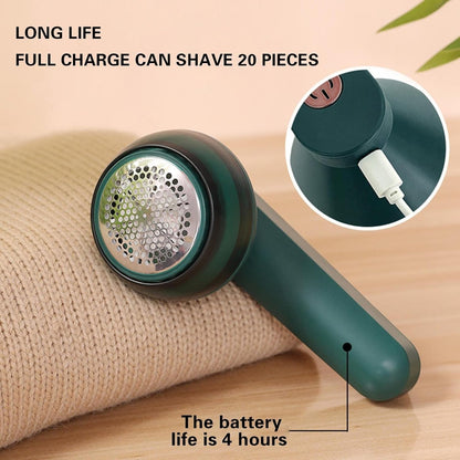 Lint Remover Chargeable Portable Design Gentle On Fabrics Removes Lint And Fuzz Easy To Use Durable Performance Suitable For Daily Clothing Care