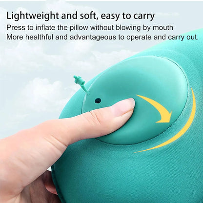 U-Shaped Cervical Travel Inflatable Neck Pillow