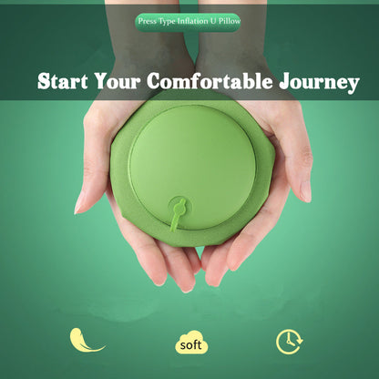 U-Shaped Cervical Travel Inflatable Neck Pillow