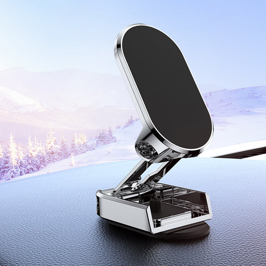 Folding Car Magnetic Phone Holder | Strong Magnetic Suction, 360° Rotating Air Vent Mobile Stand