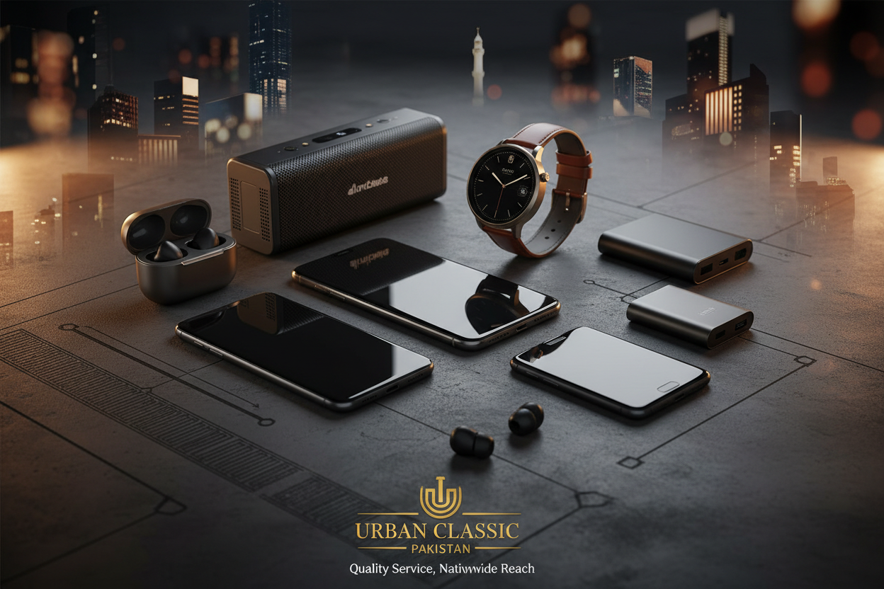 gadget base image for store named as Urban Classic, Deliver all over the pakistan