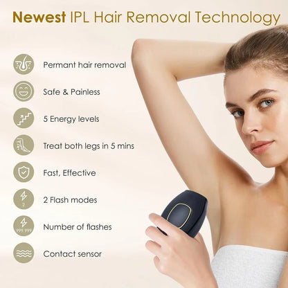 Mini IPL Hair Removel Device